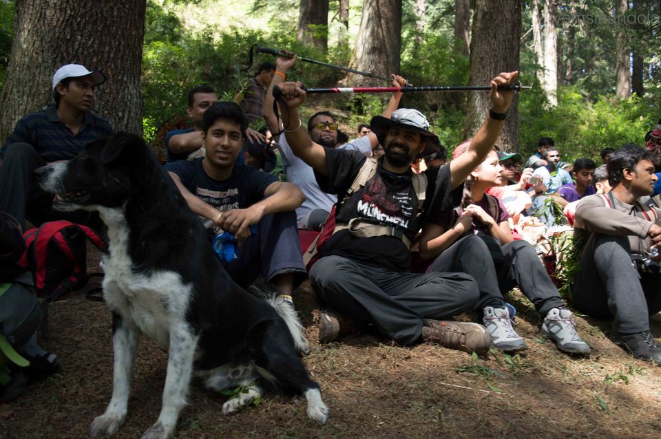 Photo of To Sarpass with a backpack and a pole. Part 2: Still in Kasol. 26/27 by Vamsi Nandola