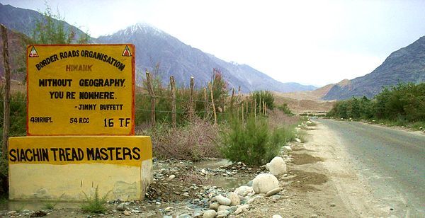Photo of BRO sign boards – Company givers on lonely Himalayan roads 6/12 by Anunay Sood