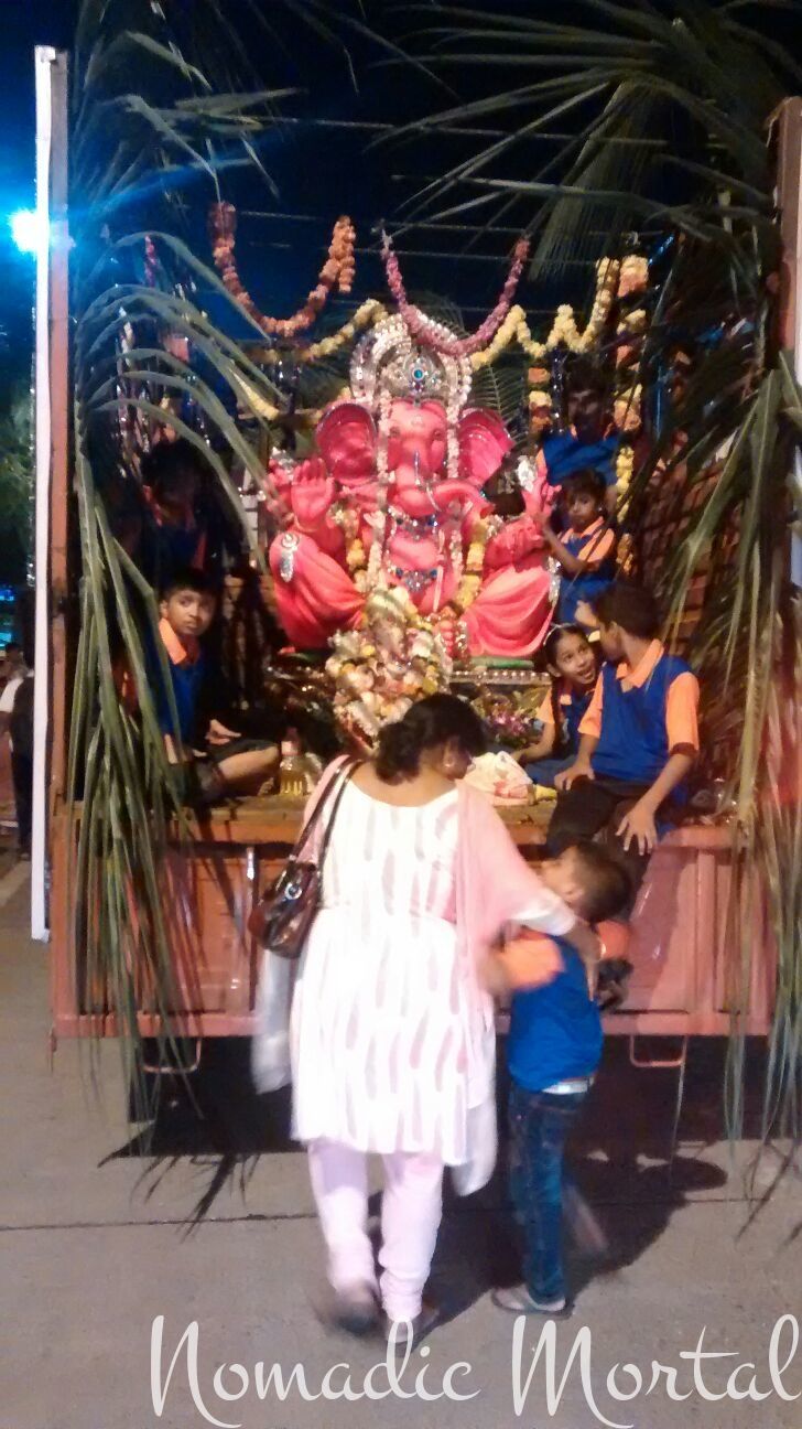 Photo of Mumbai during Ganesh Chaturthi -- Check! 17/17 by Shwetha