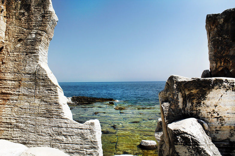 Photo of A Marvelous Ancient Quarry by the Sea 3/3 by Sia G.