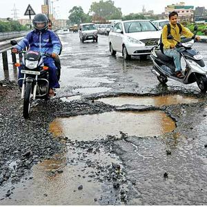 Sad story of Bangalore roads