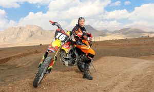 This Iranian Rider is Fearlessly Breaking Barriers on Her Bike to Fight Gender Inequality