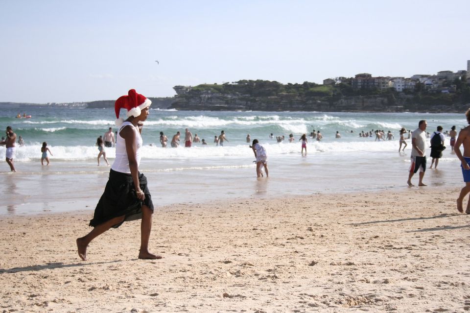 Sunny Christmas at Bondi Beach, Australia by Ashmi Tripoto