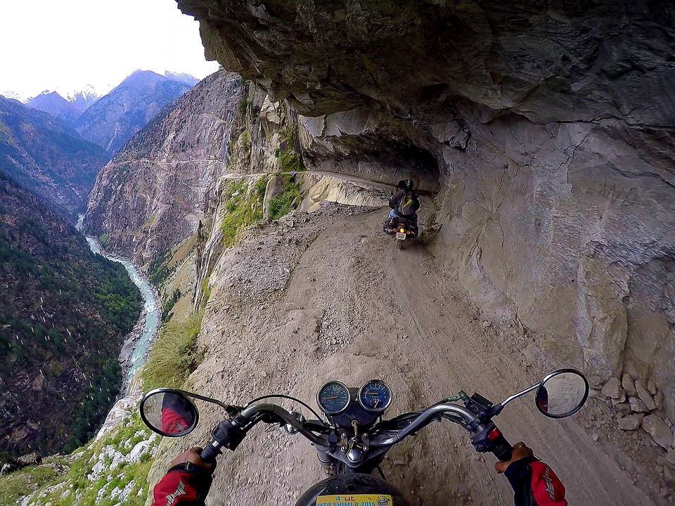 Riding on the world's most dangerous road, which is in India by RE