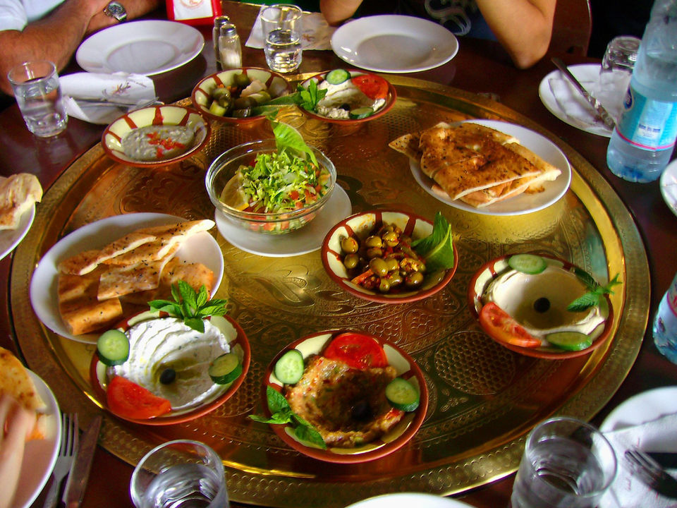 Jordanian mezze