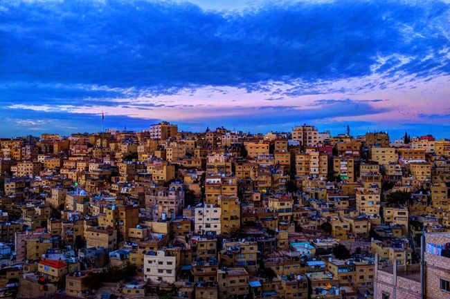 Amman is a sprawling city spread over 19 hills- Jordan