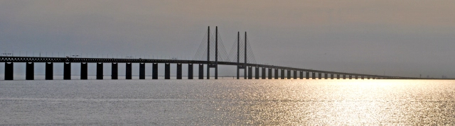 Photo of Øresund Bridge, Malmö, Sweden by The Wandering Chubbies