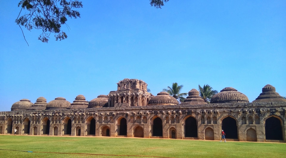 Photo of Elephant Stables, Karnataka, India by Meghali Ghosh