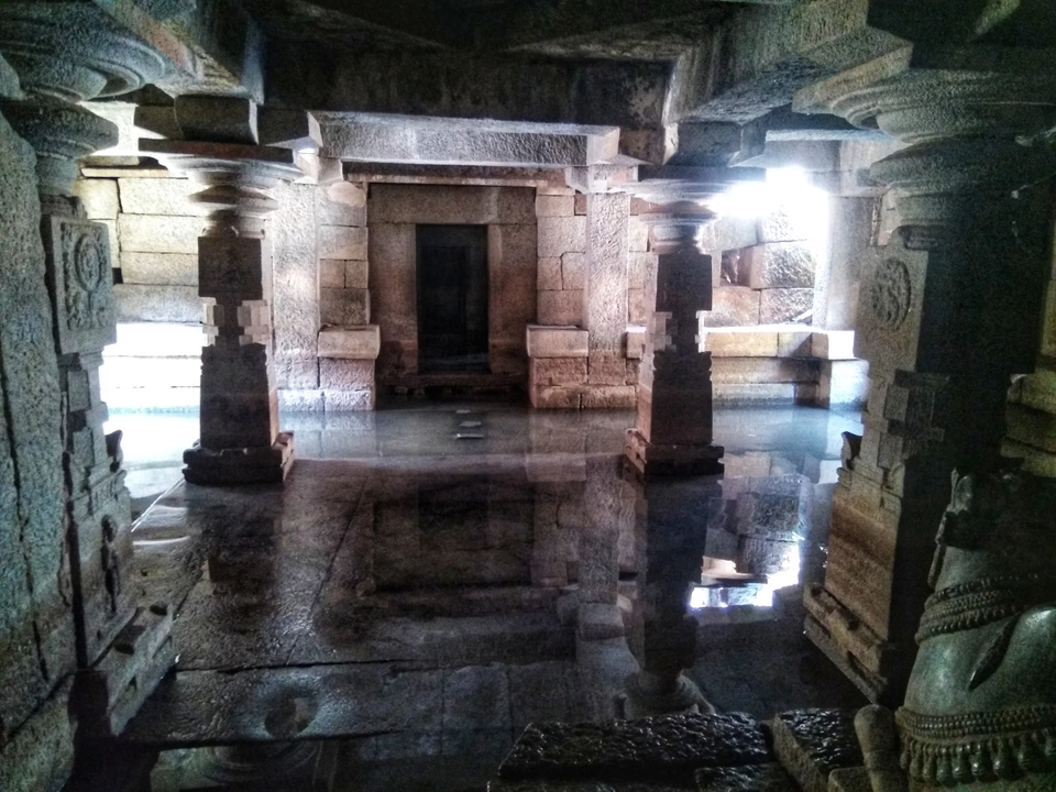 Photo of Underground Shiva Temple, Hampi, Karnataka, India by Meghali Ghosh