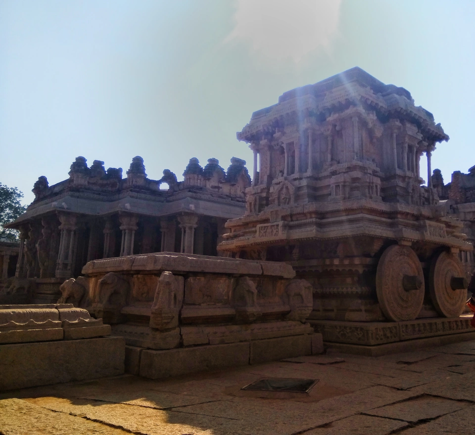 Photo of Vitthala Temple, Hampi, Karnataka, India by Meghali Ghosh