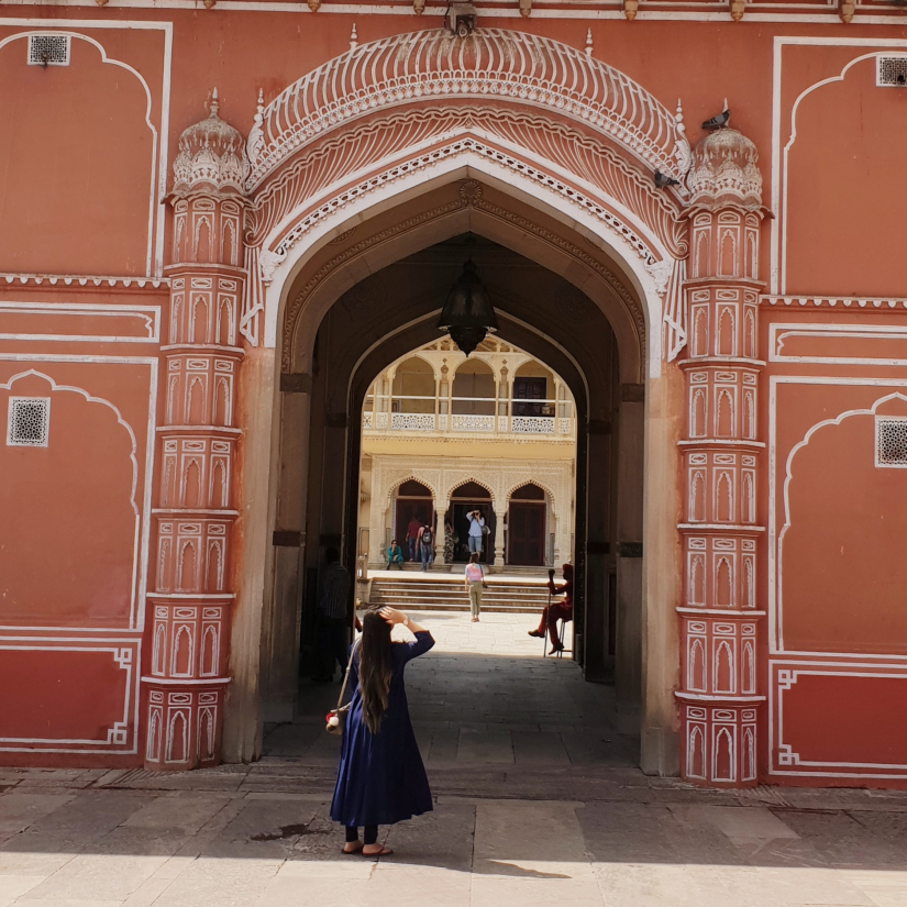 Photo of City Palace Jaipur, Gangori Bazaar, J.D.A. Market, Pink City, Jaipur, Rajasthan, India by MONIKA # MFITURI