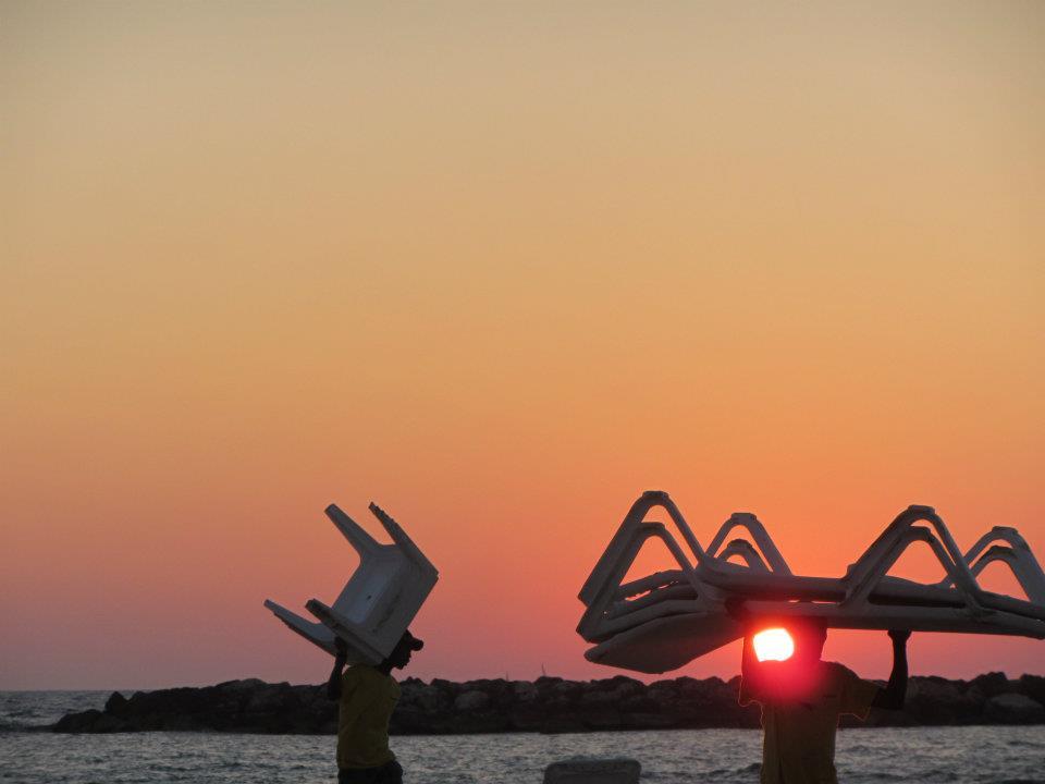 Photo of Sunset, Frishman Beach Tel Aviv Israel by Nikhil Jain