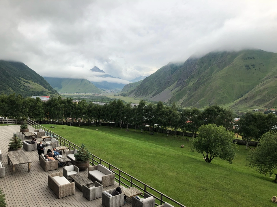 Photo of Kazbegi, Georgia by Nitika Nathani