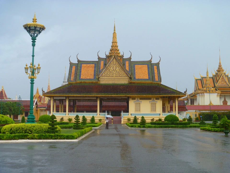 Photo of Royal Palace, Samdach Sothearos Boulevard (3), Phnom Penh, Cambodia by Jemima Durnford