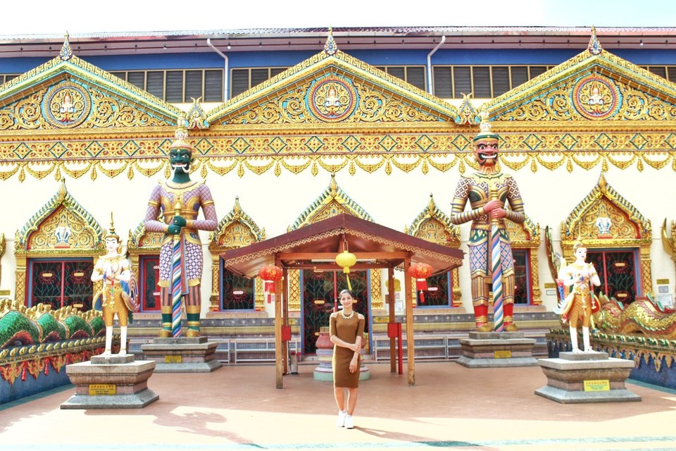 Photo of Wat Chaiyamangalaran (Thai Buddhist Temple), George Town, Penang, Malaysia by Suvarna Arora