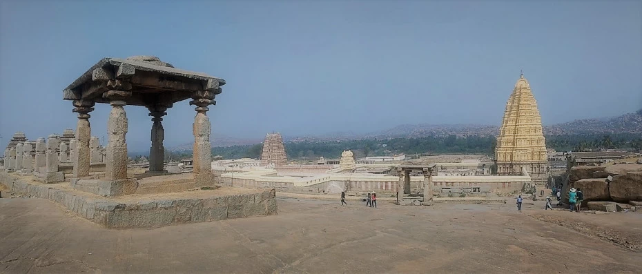 Photo of Virupaksha Temple East Gopura, Hampi, Karnataka, India by The Urban Nomad
