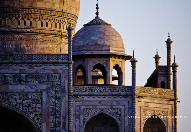Photo of Taj Mahal - poetry in white. 8/22 by vishaltomar53