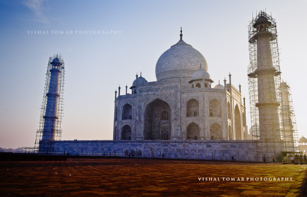 Photo of Taj Mahal - poetry in white. 2/22 by vishaltomar53