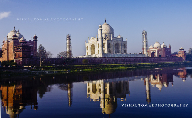Photo of Taj Mahal - poetry in white. 3/22 by vishaltomar53