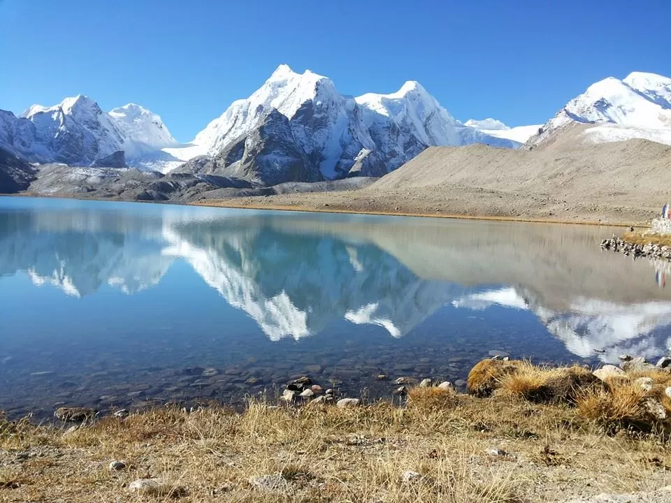 Photo of Gurudongmar Lake, North Sikkim, Sikkim, India by Madhumita Das