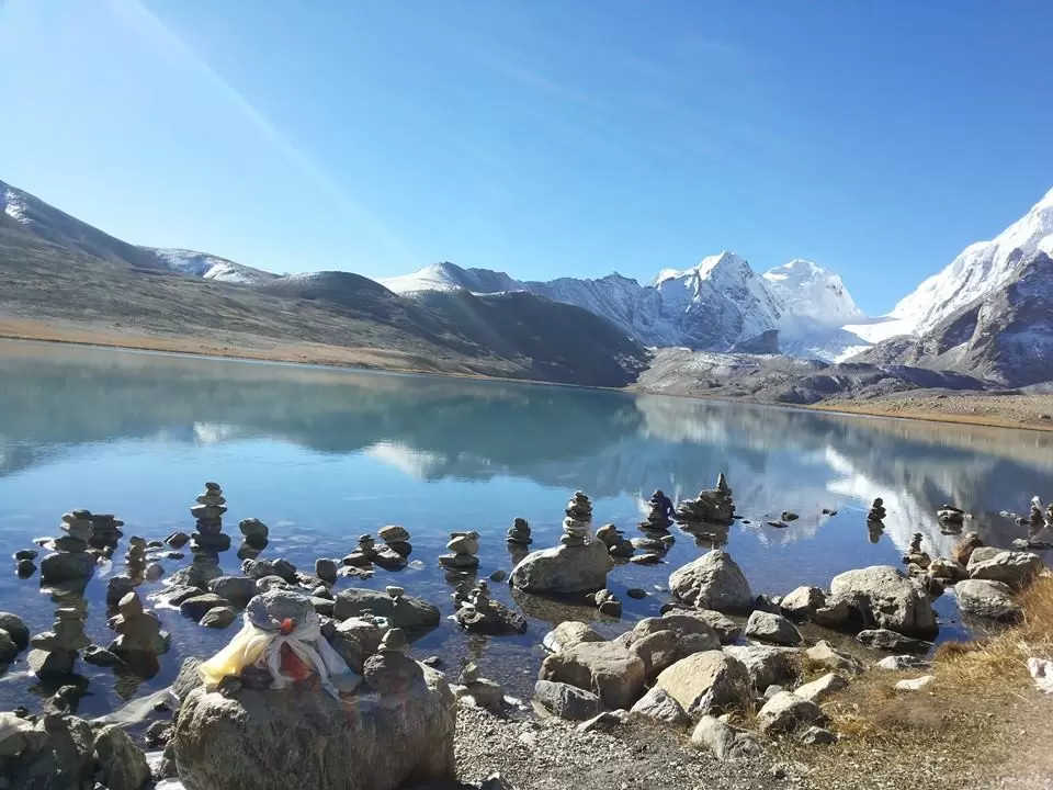 Photo of Gurudongmar Lake, North Sikkim, Sikkim, India by Madhumita Das