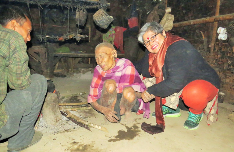 Photo of The Ancient Tattooist of Lungwa Village, Nagaland 4/6 by Sumita Bhattacharya