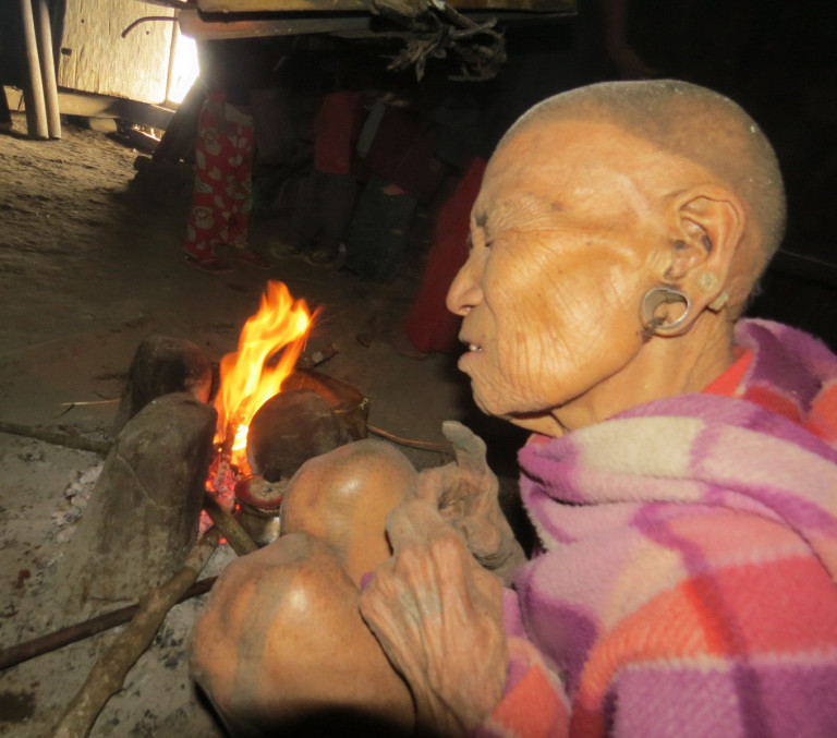 Photo of The Ancient Tattooist of Lungwa Village, Nagaland 5/6 by Sumita Bhattacharya