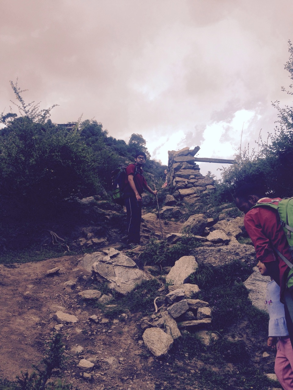 Photo of GNHP Trek 2015 with Ohanna to Rangthar by Rohit Manchanda