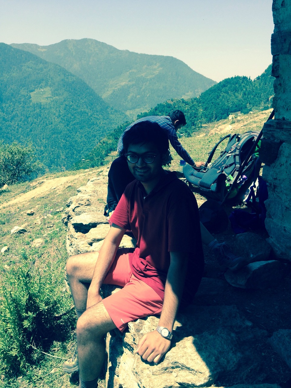 Photo of GNHP Trek 2015 with Ohanna to Rangthar by Rohit Manchanda