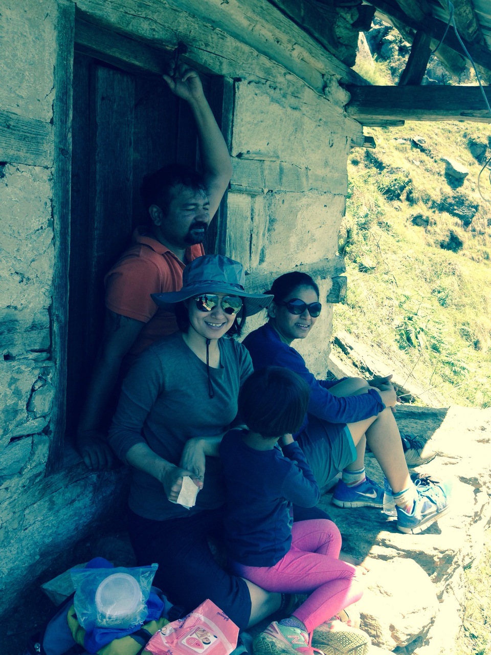 Photo of GNHP Trek 2015 with Ohanna to Rangthar by Rohit Manchanda