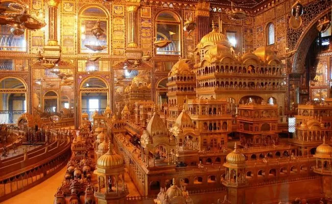Photo of Soni Ji Ki Nasiya Digambar Jain Mandir, Prithivi Raj Marg, Dumada, Dargah Bazar, Ajmer, Rajasthan, India by Travelpoppers