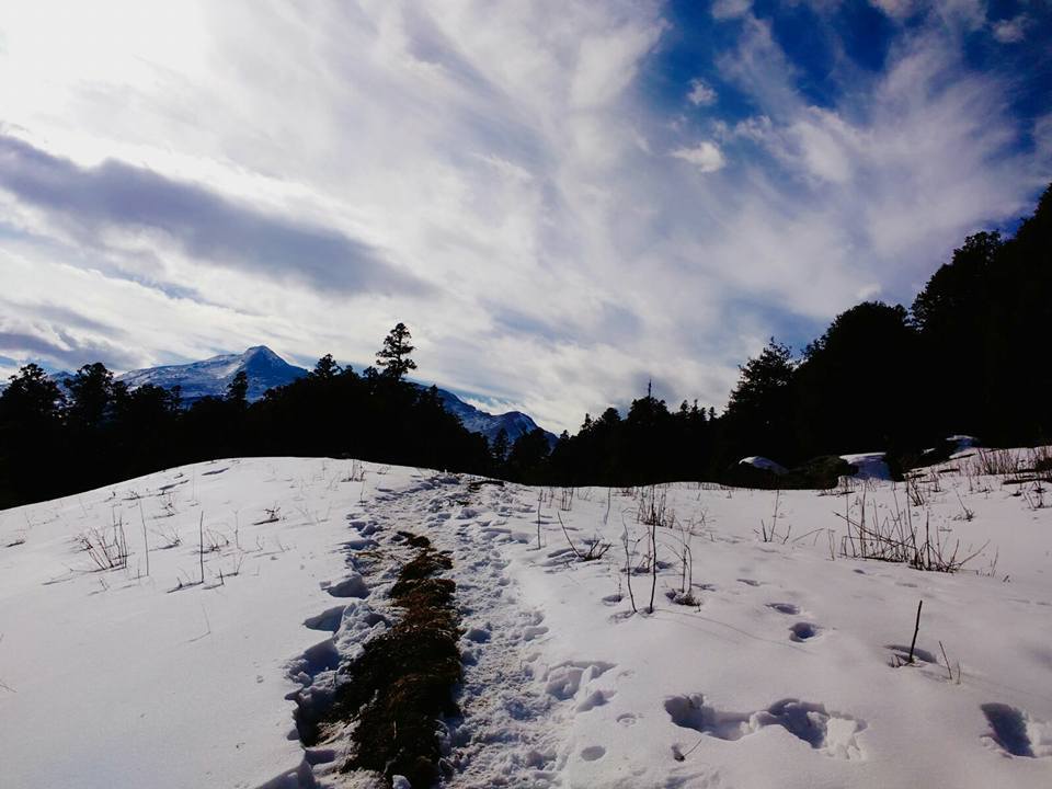 Photo of Winter Kuari Pass: Hamlet in a snow by Madhura Gunye