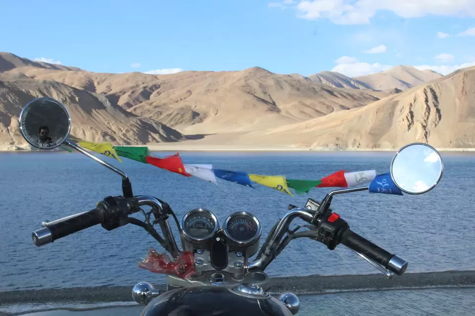 Photo of Pangong Lake by Yash Saxena