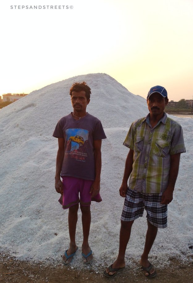 Photo of Sunset Conversations amidst the White Fields of Bassein · Steps and Streets 9/17 by Tanisha Guin