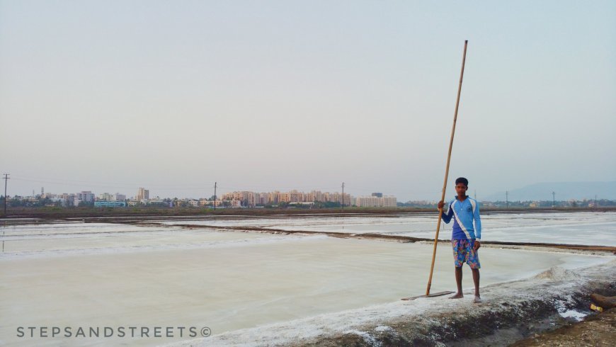 Photo of Sunset Conversations amidst the White Fields of Bassein · Steps and Streets 10/17 by Tanisha Guin