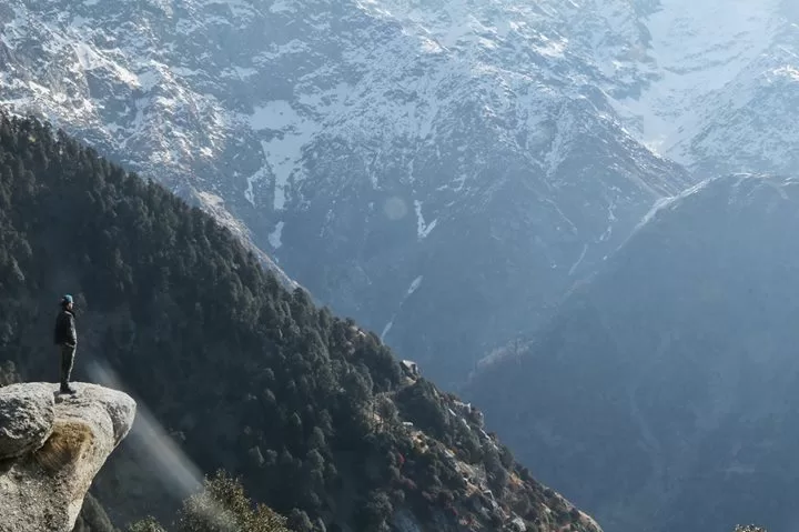 Photo of Triund Trek Trail, Trail to Triund Hill, Dharamshala, Himachal Pradesh, India by Yatin Sharma