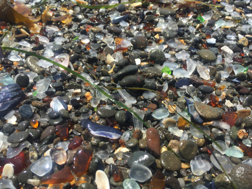 Photo of Glass Beach California- MacKerricher State Park. Trash to State Treasure. 1/1 by christinacolney