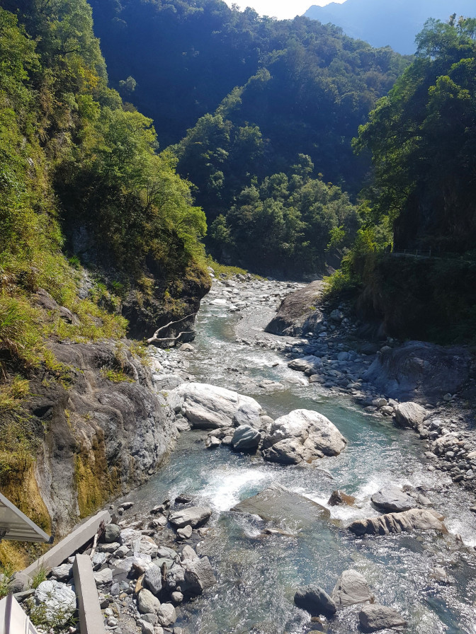 Photo of Baiyang Waterfall, Xiulin Township, Hualien County, Taiwan by TheCorporateWanderer