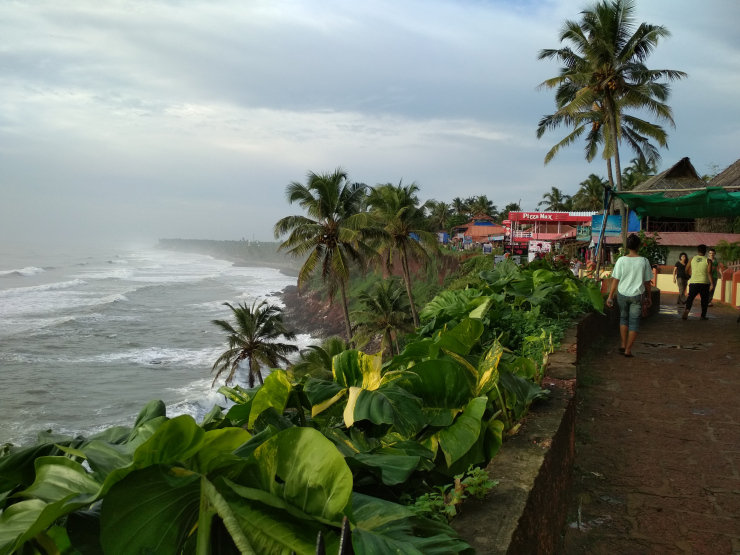 Photo of Visiting A Sea Coast In Cyclone: When Cyclone Okhi Struck Varkala 2/24 by Sheeba Kaul