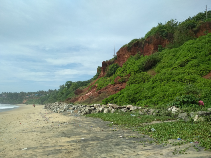 Photo of Visiting A Sea Coast In Cyclone: When Cyclone Okhi Struck Varkala 3/24 by Sheeba Kaul