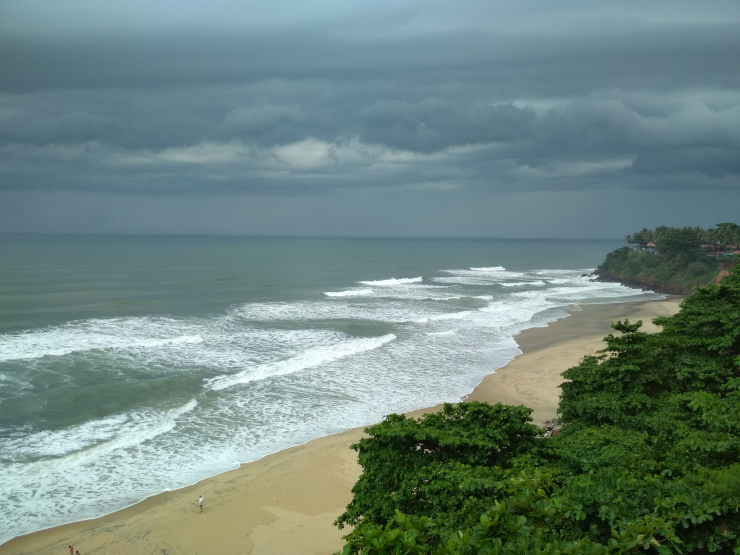Photo of Visiting A Sea Coast In Cyclone: When Cyclone Okhi Struck Varkala 11/24 by Sheeba Kaul