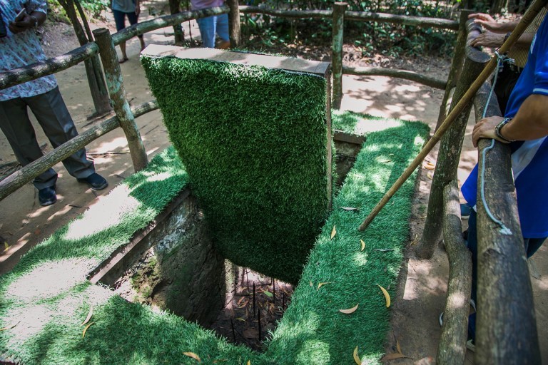 Photo of Vietnam Diary 1 Life underground -Cu Chi tunnels | R D Mathur 2/12 by Rajeshwar Dayal Mathur