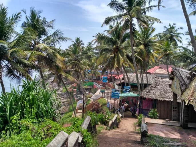 Photo of Varkala cliff, Varkala, Kerala, India by tanwistha gope