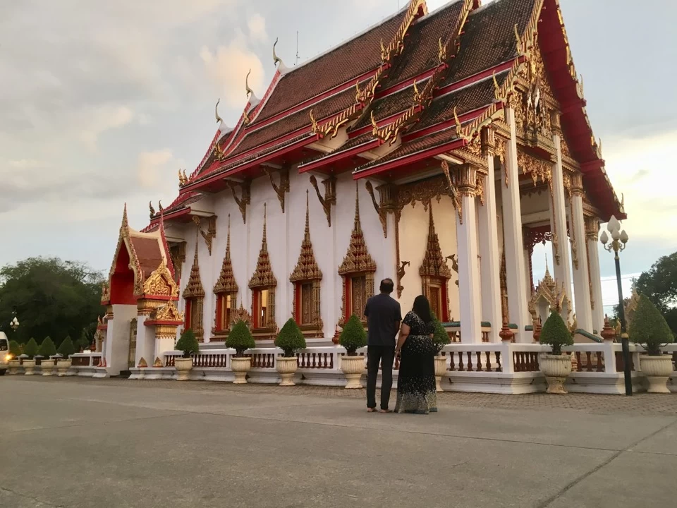 Photo of Wat Chalong Temple, Chao Fah Tawan Tok Road, Chalong, Mueang Phuket District, Phuket, Thailand by Map Camera Travel