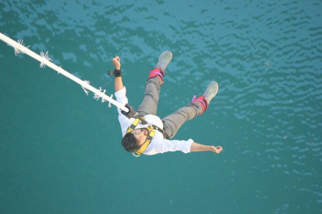 Photo of The Leap of Faith : Bungee Jumping 5/5 by Vijaykrishna C V