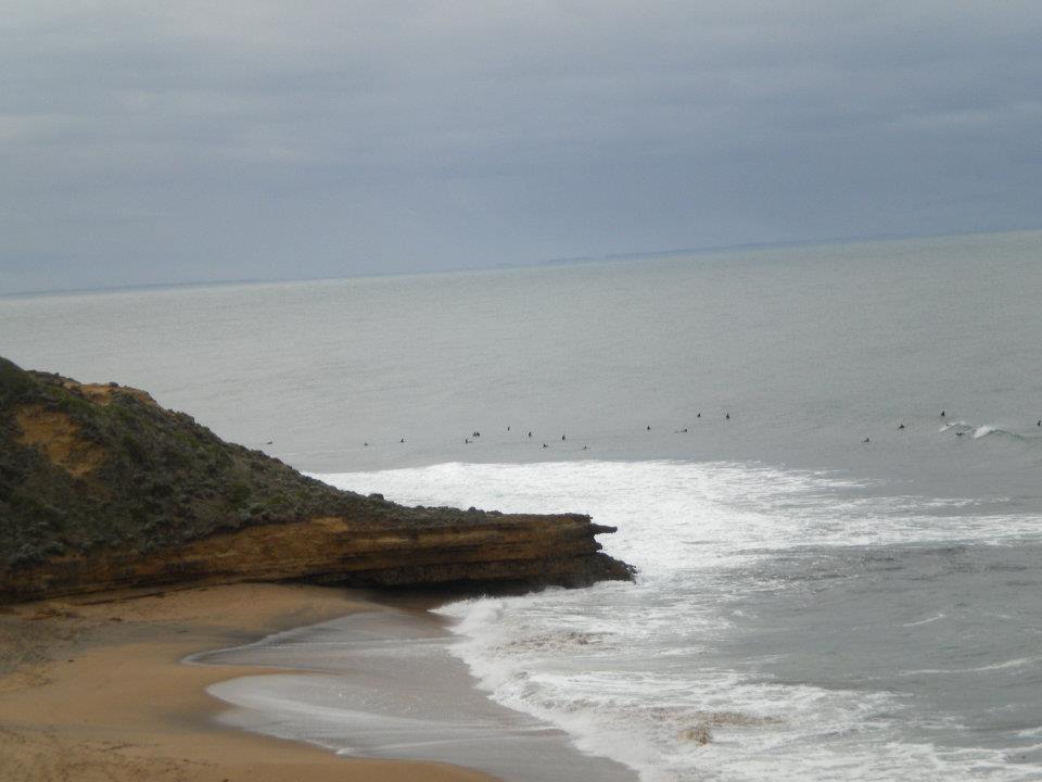 Photo of great surfing destination, Bells beach surfing center, some can be spotted like by anumeha gupta