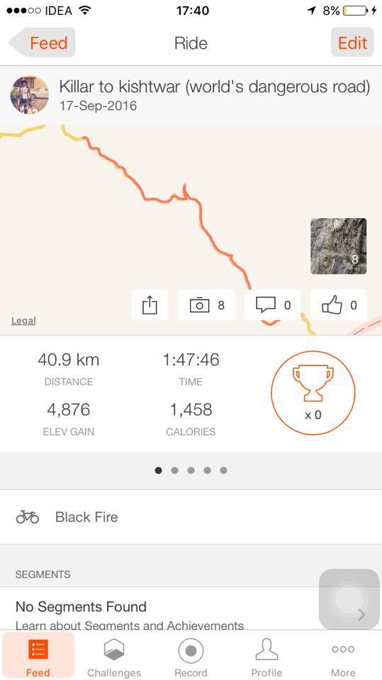 Photo of Cycling on World Most Dangerous Road 9/13 by Sayan Nath