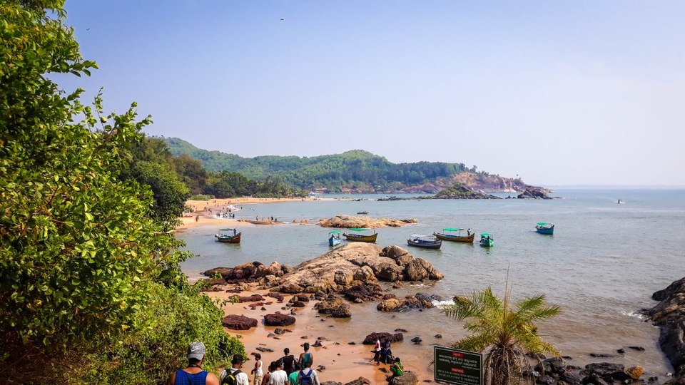 Photo of Om Beach, Gokarna, Karnataka by GlobalOutcast