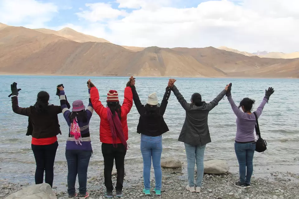 Photo of Pangong Tso by Ranjani Surashastry