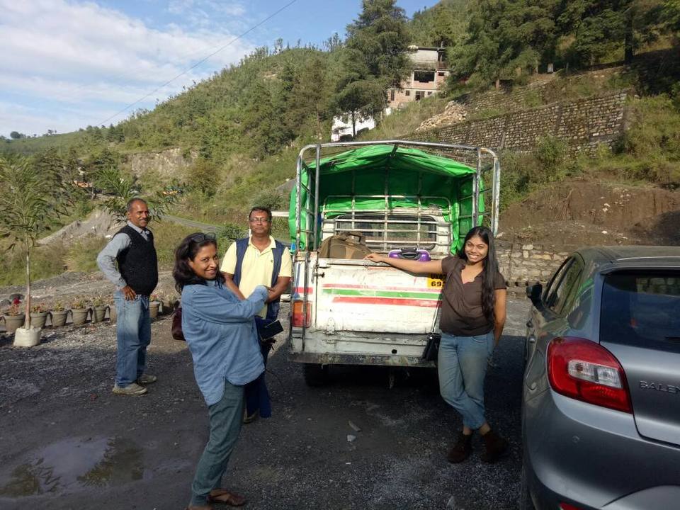 Photo of Up and Close....in a Mussoorie Village by Soma Majumdar